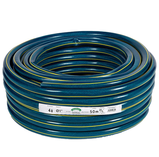 Furtun BLUEBOS PLUS 1" 50m 4 straturi clasa 3 rezistenta