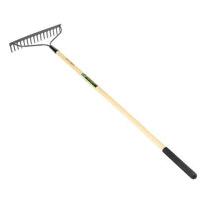 Grebla 16 dinti, maner lemn, 1500mm