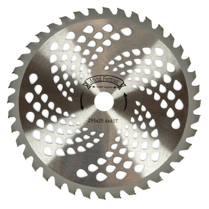 Disc motocositoare 40T Vidia 255 x 25.4 x 1mm