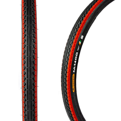 Anvelopa Bicicleta NEGRU/ROSU 28x1.75 M-1400 (47-622)