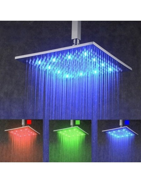 Para de dus cu LED si senzor de temperatura