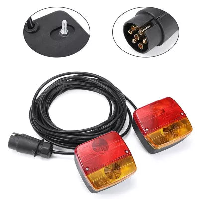Semnalizator magnetic Remorca TIR cu 7 Pini si Becuri