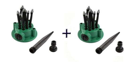 2X  ASPERSOR MULTIFUNTIONAL, FURTUNURI FLEXIBILE, TIP SPRINKLER, 360 GRADE