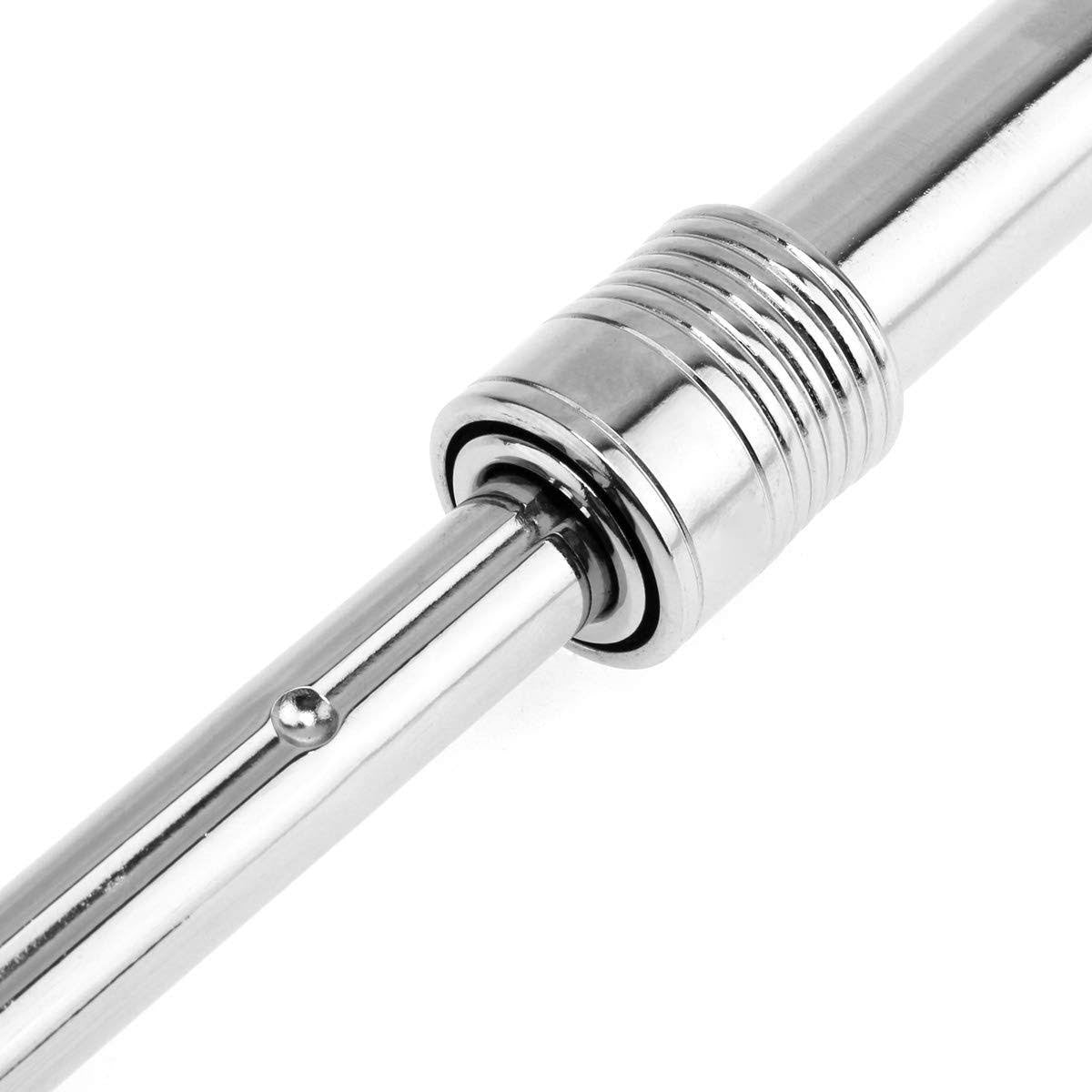 Antrenor telescopic cu clichet cu 3 capete interschimbabile