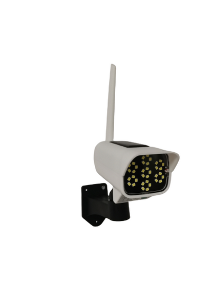 SET 2 LAMPI SOLARE - PROIECTOR TIP CAMERA SUPREVEGHERE