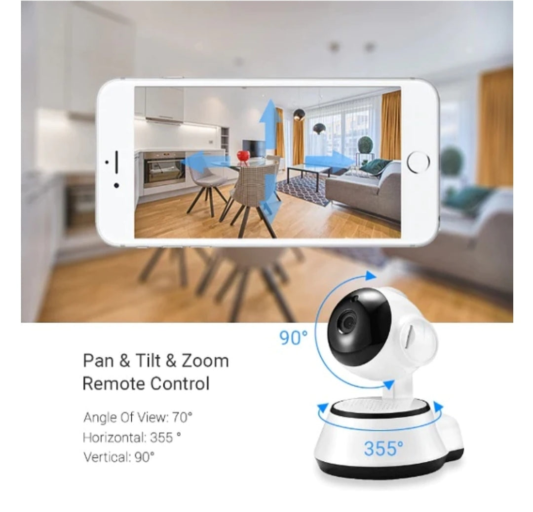 Camera wireless, WiFi, HD V380, 3.6mm, 720P, Alb