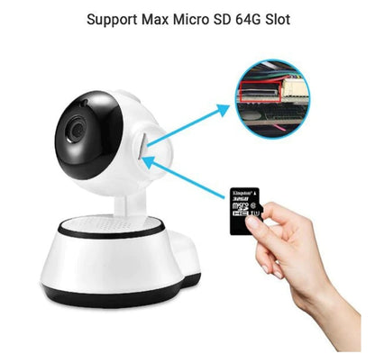 Camera wireless, WiFi, HD V380, 3.6mm, 720P, Alb