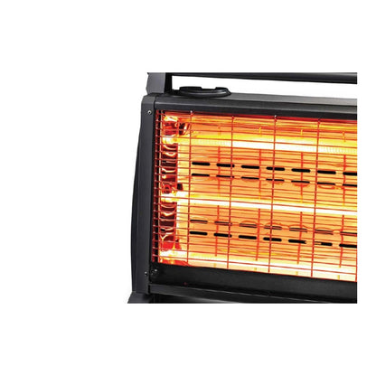 Incalzitor cu 3 rezistente quartz,1500W, maner portabil, maner portabil