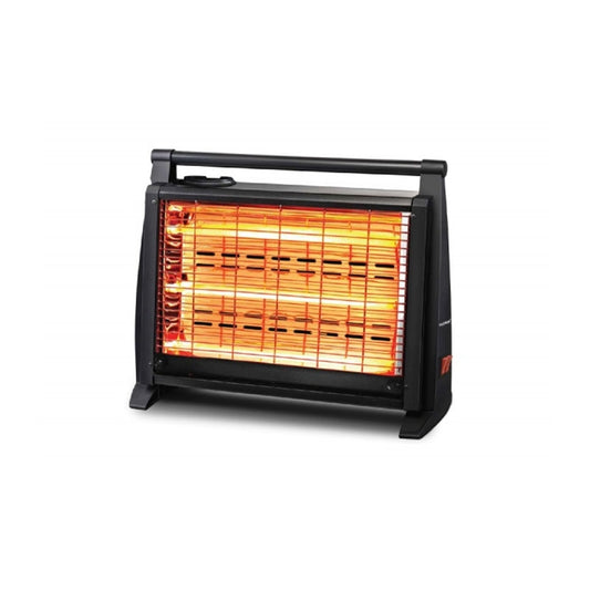 Incalzitor cu 3 rezistente Floria ZLN6180 Negru, putere 1500 W, intrerupator de siguranta