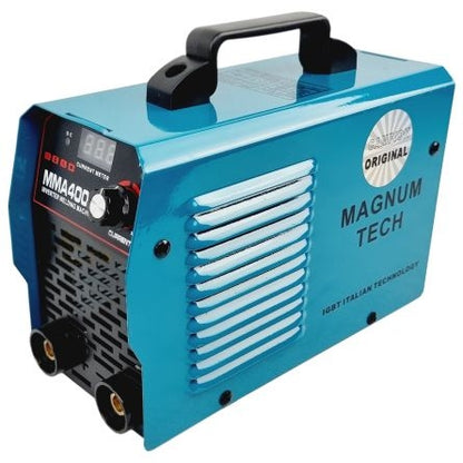 Aparat de sudura, invertor, MAGNUM TECH MMA400, 400A, cablu 3m, afisaj digital, Model Nou, Italy