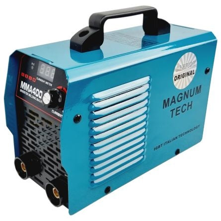 Aparat de sudura, invertor, MAGNUM TECH MMA400, 400A, cablu 3m, afisaj digital, Model Nou, Italy