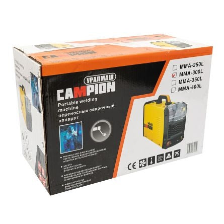 INVERTOR PENTRU SUDURA MMA-300L GALBEN CAMPION