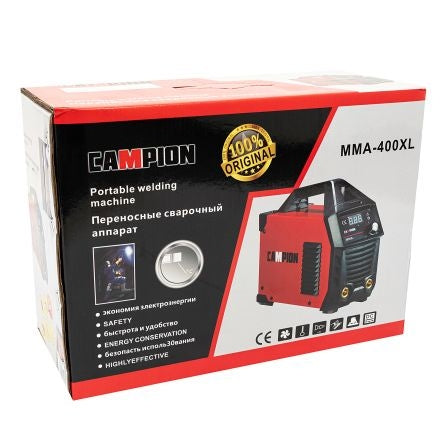 Invertor pentru sudura MMA 400XL rosu CAMPION