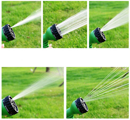 PACHET PROMOTIONAL ASPERSOR MULTIFUNCTIONAL, FURTUNURI FLEXIBILE, TIP SPRINKLER, 360 GRADE + FURTUN 60 METRI EXPANDABIL