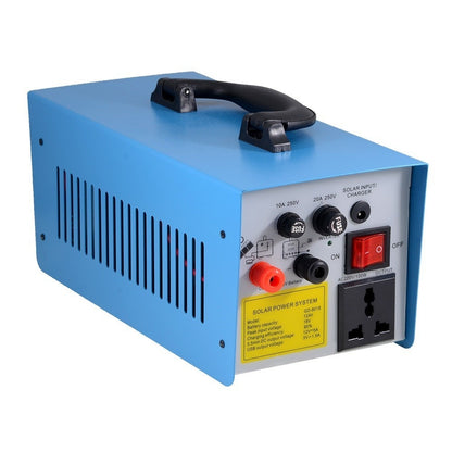 KIT CU PANOU SOLAR CU ACUMULATOR INTERN - IESIRE 220V, PUTERE 100W