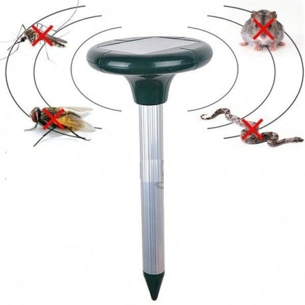 Lampa solara cu ultrasunete impotriva daunatorilor Solar Pest Repeller