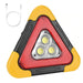 Lampa Triunghi Semnalizare 3 led COB cu lupa