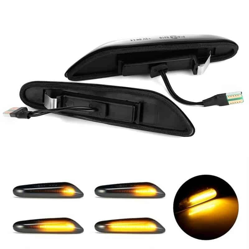 Set 2 Lampi Semnalizare Aripa LED DINAMICE VOLKSWAGEN, BMW, AUDI