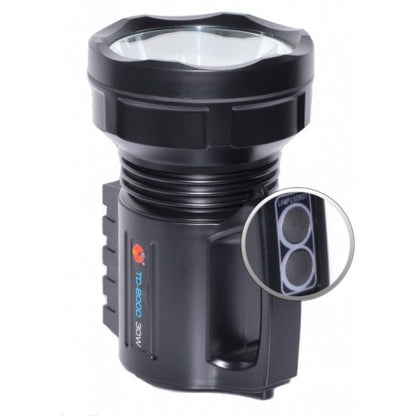 Lanterna profesionala TD8000, LED CREE 30 W 700 metri Acumulator