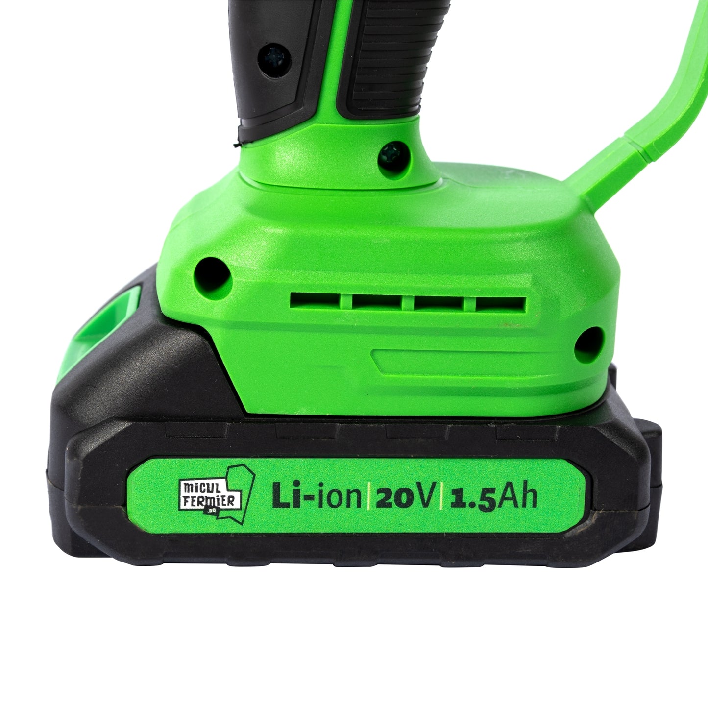 Mini drujba 20V, cu doua lame 6'' si 8'', doua lanturi