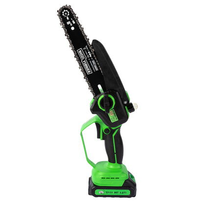 Mini drujba 20V, cu doua lame 6'' si 8'', doua lanturi