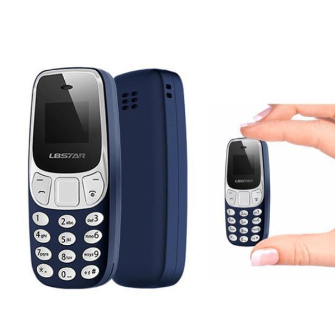 Mini telefon mobil, Dual SIM, OLED, 7 cm, 30 grame, 350mAh