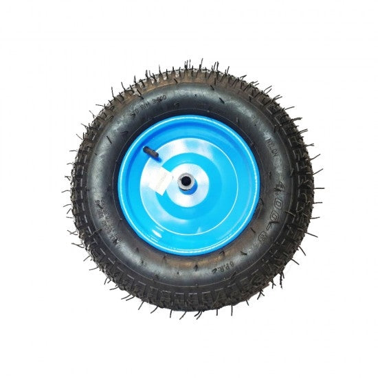 Roata roaba 400-8 pentru ax SUBTIRE 16'' Albastra MX274