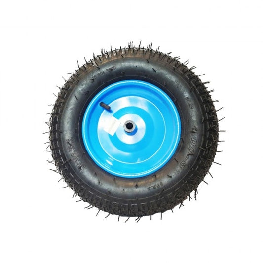 Roata roaba 400-8 pentru ax SUBTIRE 16'' Albastra MX274