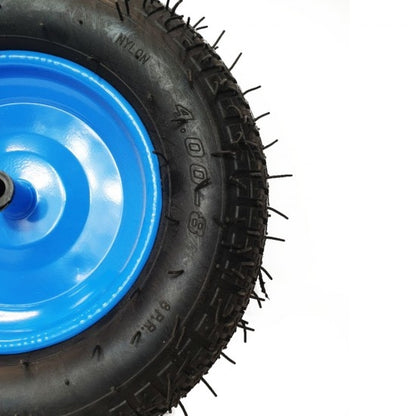 Roata roaba 400-8 pentru ax SUBTIRE 16'' Albastra MX274