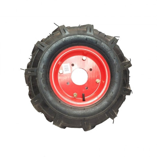 Roata MOTOCULTOR 400-8 flansa rosie MX283