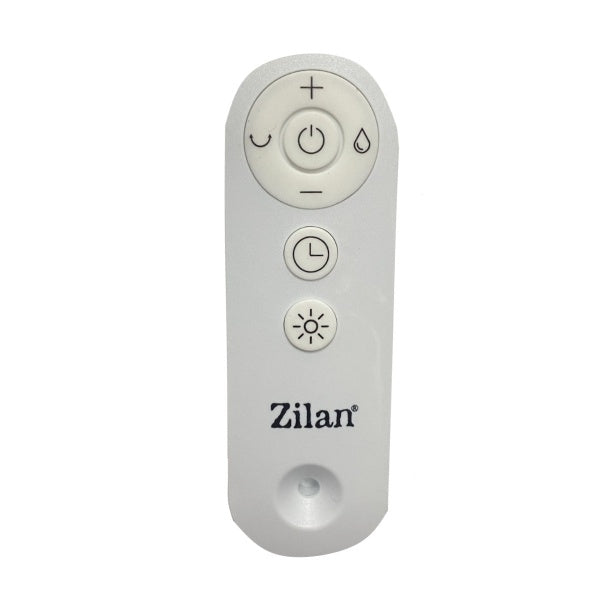Aeroterma tip turn Zilan ZLN5640 Alba, putere 2200W, ecran LED, 3 trepte de viteza