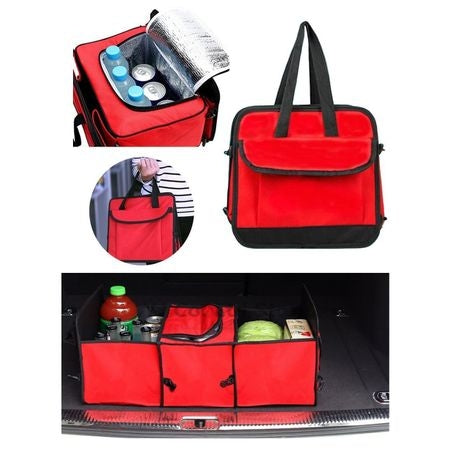 Organizator pliabil pentru portbagaj 60 x 20 x 30 cm