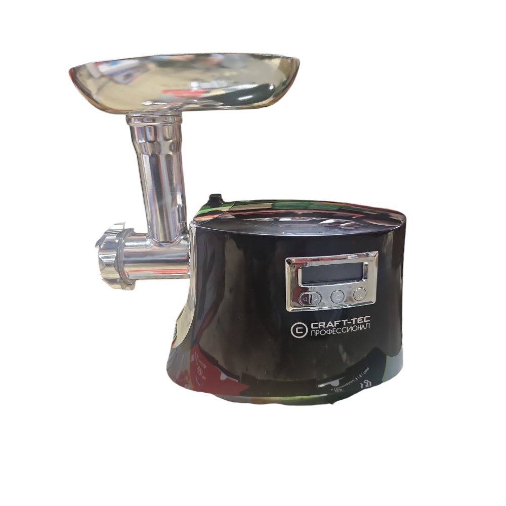 Masina de tocat carne electrica cu afisaj digital , Negru , Craft-Tec MX118