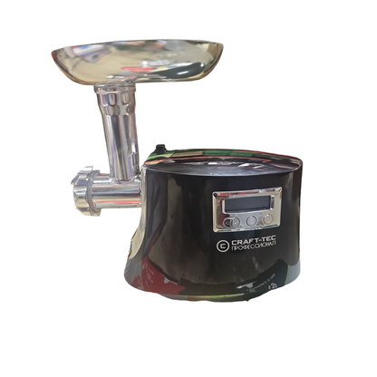 Masina de tocat carne electrica cu afisaj digital , Negru , Craft-Tec MX118