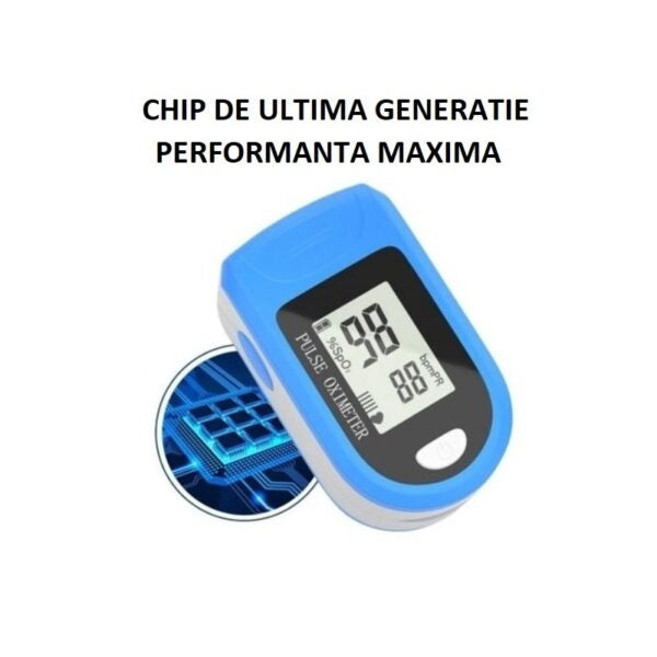 PACHET SPECIAL 1+1 GRATIS PULSOMETRU / OXIMETRUL DIGITAL PENTRU DEGET CU DISPLAY
