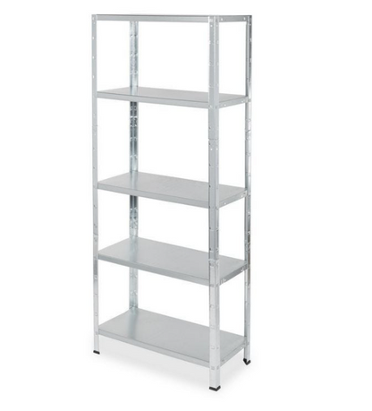 RAFT METALIC GALVANIZAT, DIMENSIUNE 75 X 35 X 180 CM