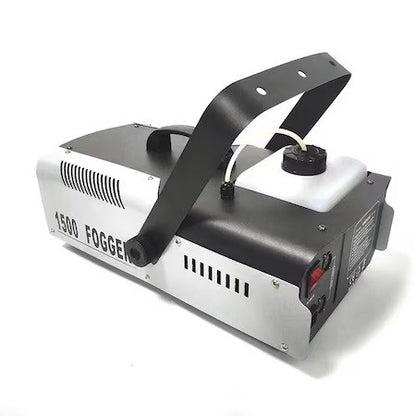 Aparat profesional pentru fum, cu 6 LED-uri RGB, cu telecomanda sau actionare manuala