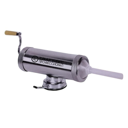 Aparat de facut carnati, 3 kg, inox, ventuza fixare, 3 palnii incluse