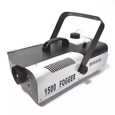 Aparat profesional pentru fum, cu 6 LED-uri RGB, cu telecomanda sau actionare manuala