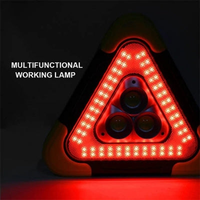 Lampa Triunghi Semnalizare 3 led COB cu lupa