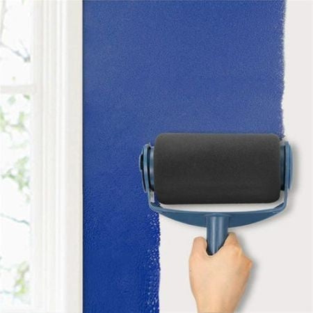 Trafalet Paint Roller Profesional cu umplere + rezervor recipient,brat extensibil