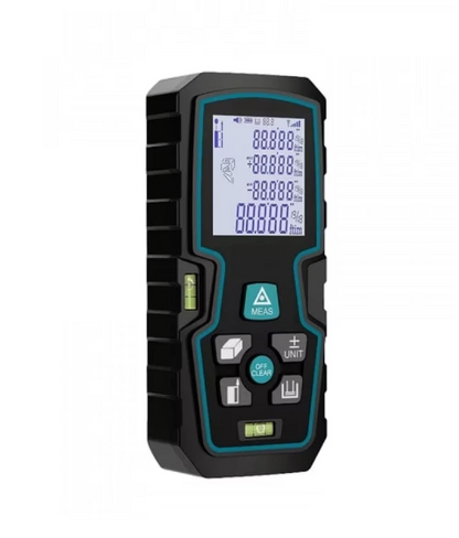 Ruleta digitala multifunctionala cu laser Andowl Q CS11 nivelmetru arie volum acumulator afisaj digital 120m
