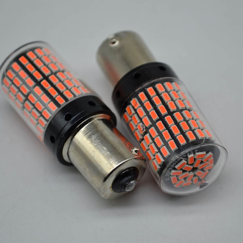 Set 2 Becuri LED ROSU cu anulator (Stop Frana)