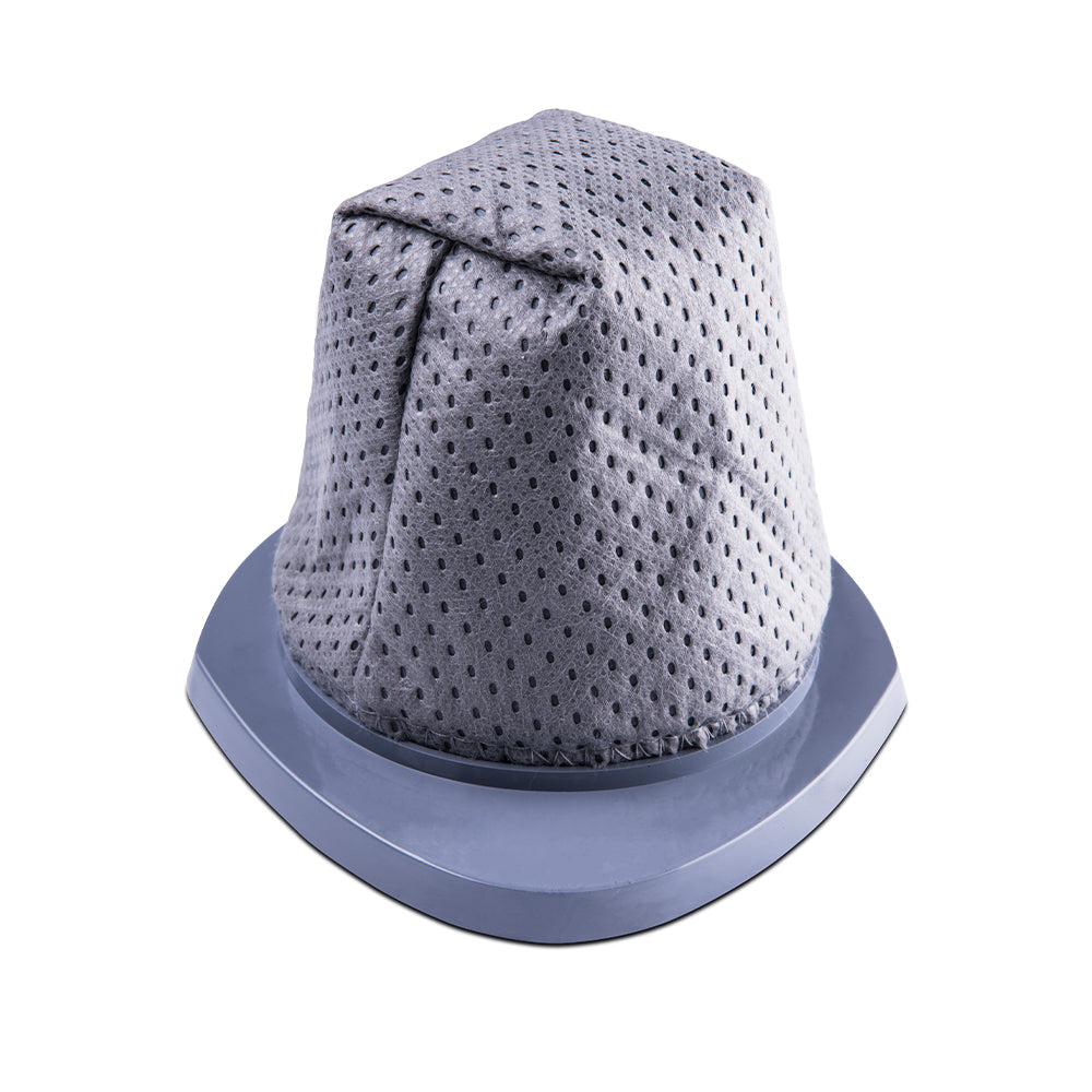 Aspirator vertical de mana HAUSBERG 2 in 1, fara sac, aspirare uscata, filtru textil lavabil, 1.2 l, 800 W, rosu
