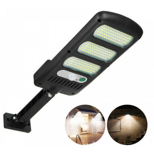 SET 2 LAMPI SOLARE CU PANOU SOLAR, SENZOR DE MISCARE SI LUMINA