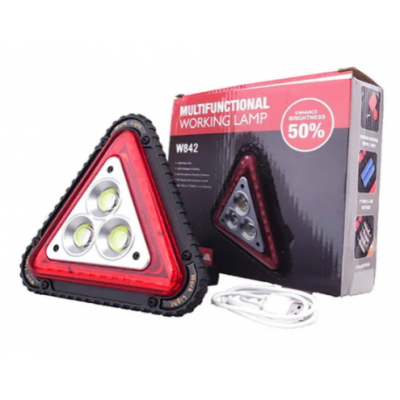 Lampa Triunghi W842 Semnalizare 3 led COB cu lupa