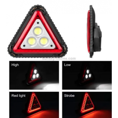 Lampa Triunghi W842 Semnalizare 3 led COB cu lupa