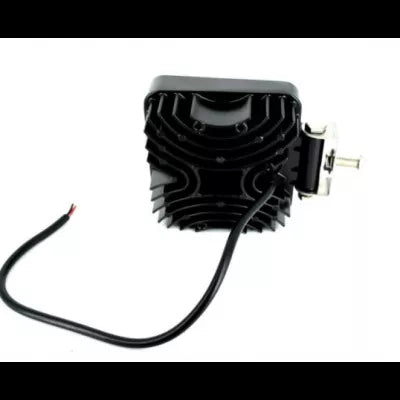Proiector LED patrat Angel Eyes 9 LED de 27W 12/24V Spot Beam 30° cu angel eyes LW016 AutoCars