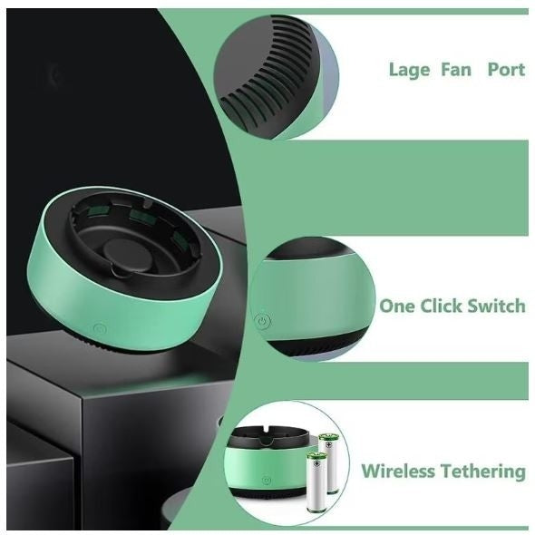 SET 2 Scrumiere electrice cu functie de purificare a aerului
