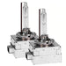 Set 2 becuri Xenon D1R White auto pentru far, suport metalic, 35W, 6000K